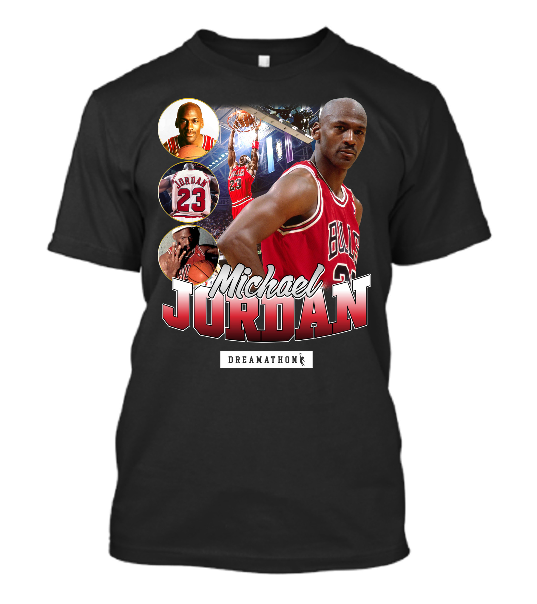 Michael Jordan Dreamathon 23 Basketball T-Shirt