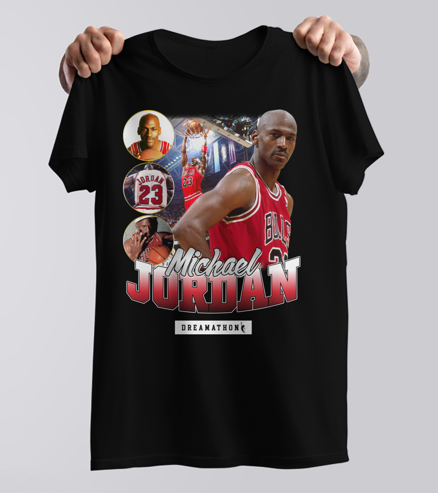 Michael Jordan Dreamathon 23 Basketball T-Shirt