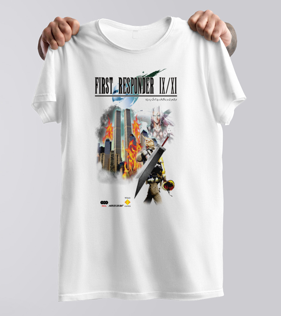 First Responder IX XI Real Heroes 9/11 T-Shirt