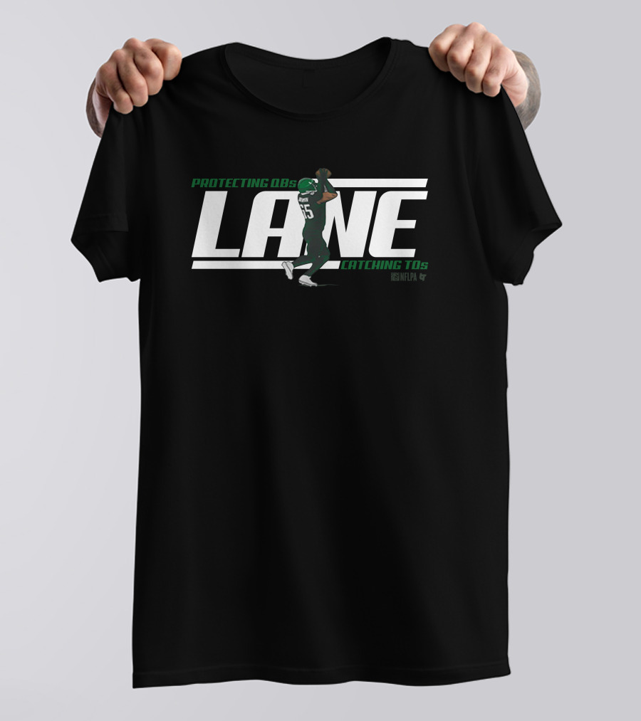 Lane Johnson Protecting QBs Catching TDs NFLPA 65 T-Shirt