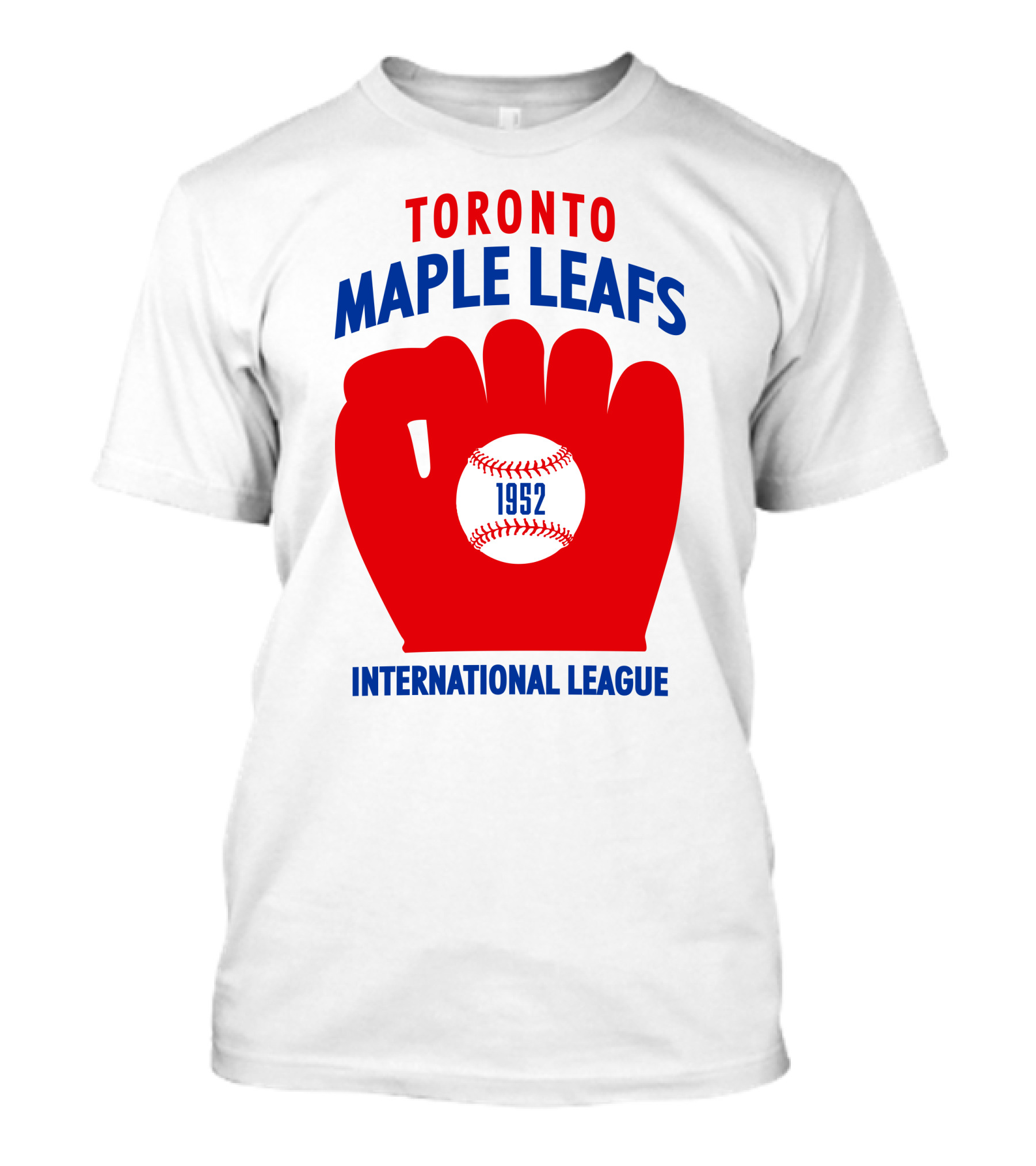 Toronto Maple Leafs 1952 International League Baseball Glove T-Shirt