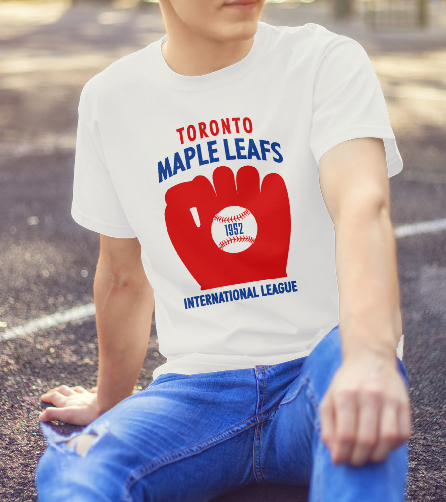 Toronto Maple Leafs 1952 International League Baseball Glove T-Shirt
