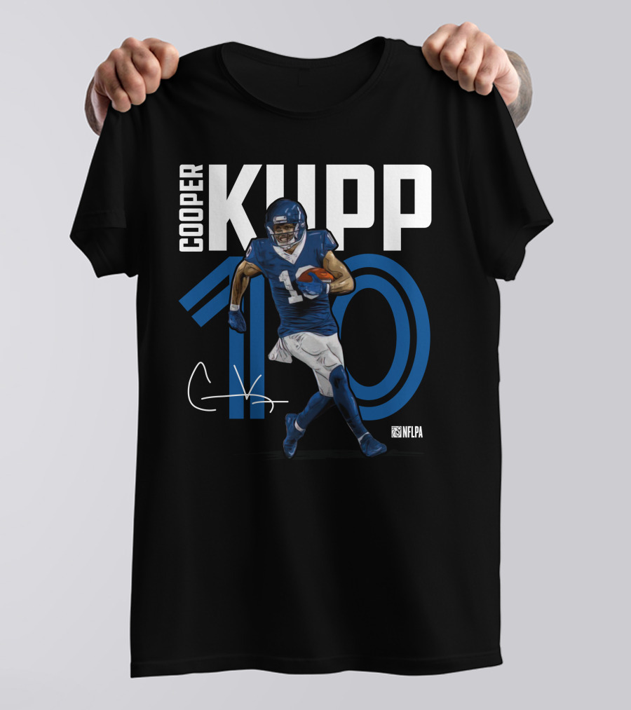 COOPER KUPP 10 NFLPA Football Player T-Shirt