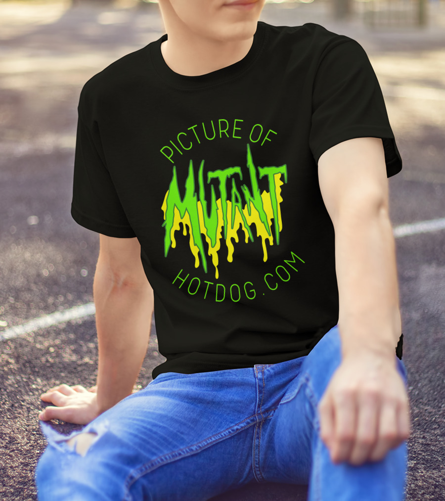 PICTURE OF MUTANT HOTDOG.COM T-Shirt
