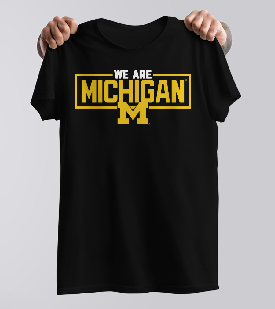 WE ARE MICHIGAN Block M T-Shirt