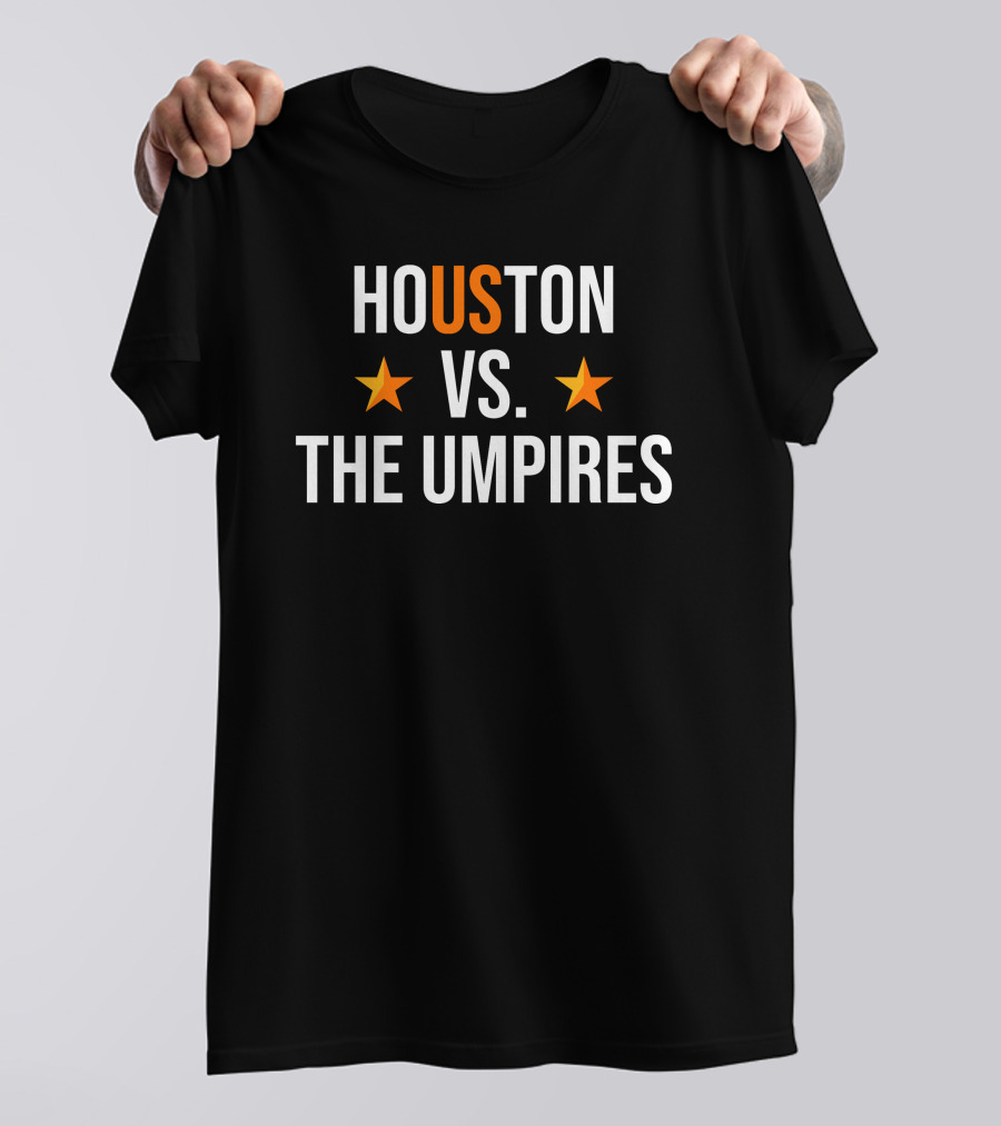HOUSTON VS. THE UMPIRES Orange Star T-Shirt