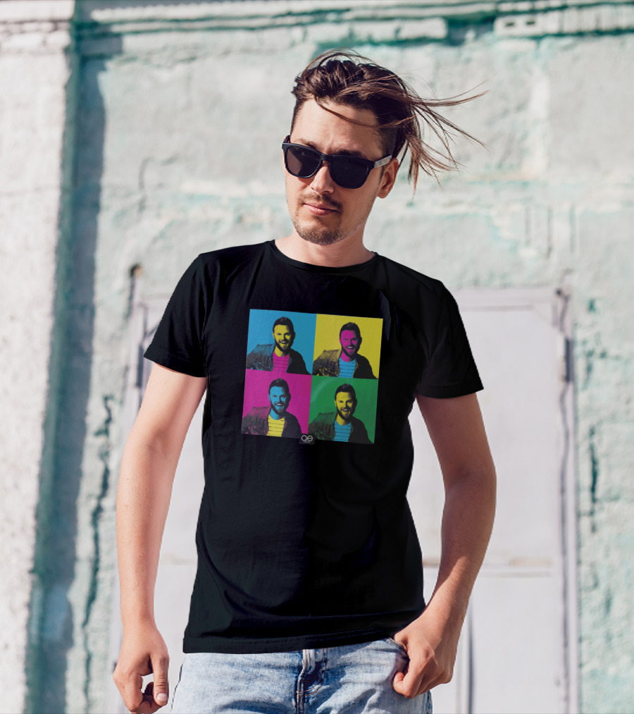Queer Eye Merch Pop Art Style Four Panel T-Shirt
