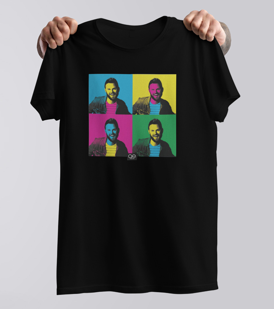 Queer Eye Merch Pop Art Style Four Panel T-Shirt