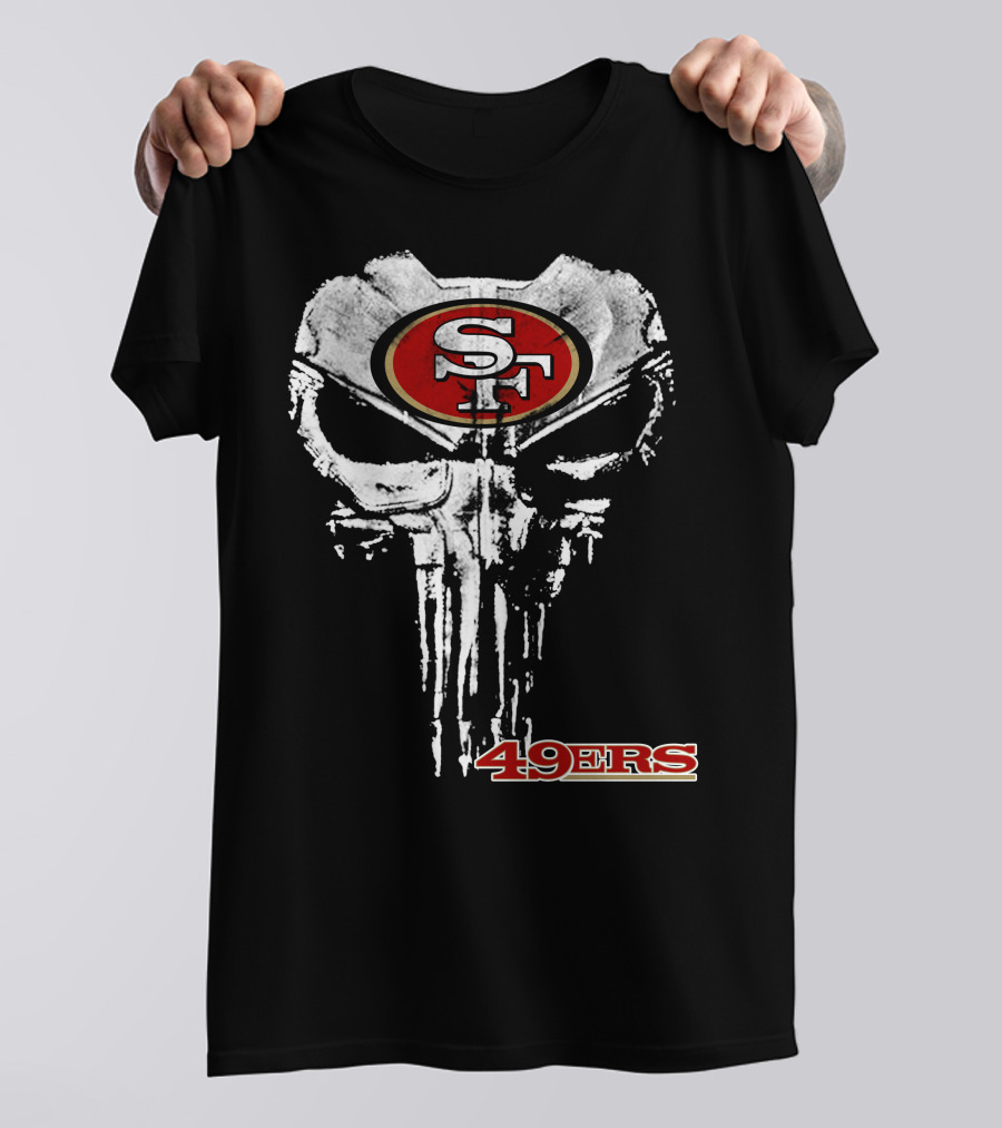 49ers Sf Punisher Logo T-Shirt