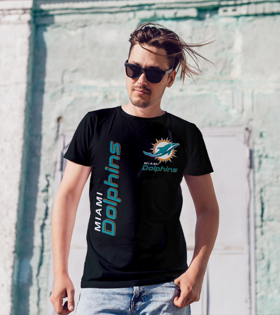 Miami Dolphins 10 Football Team T-Shirt