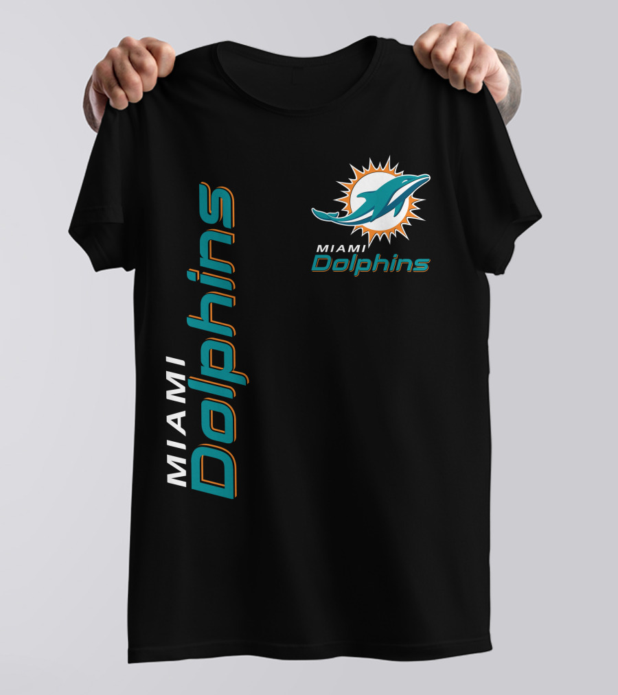 Miami Dolphins 10 Football Team T-Shirt