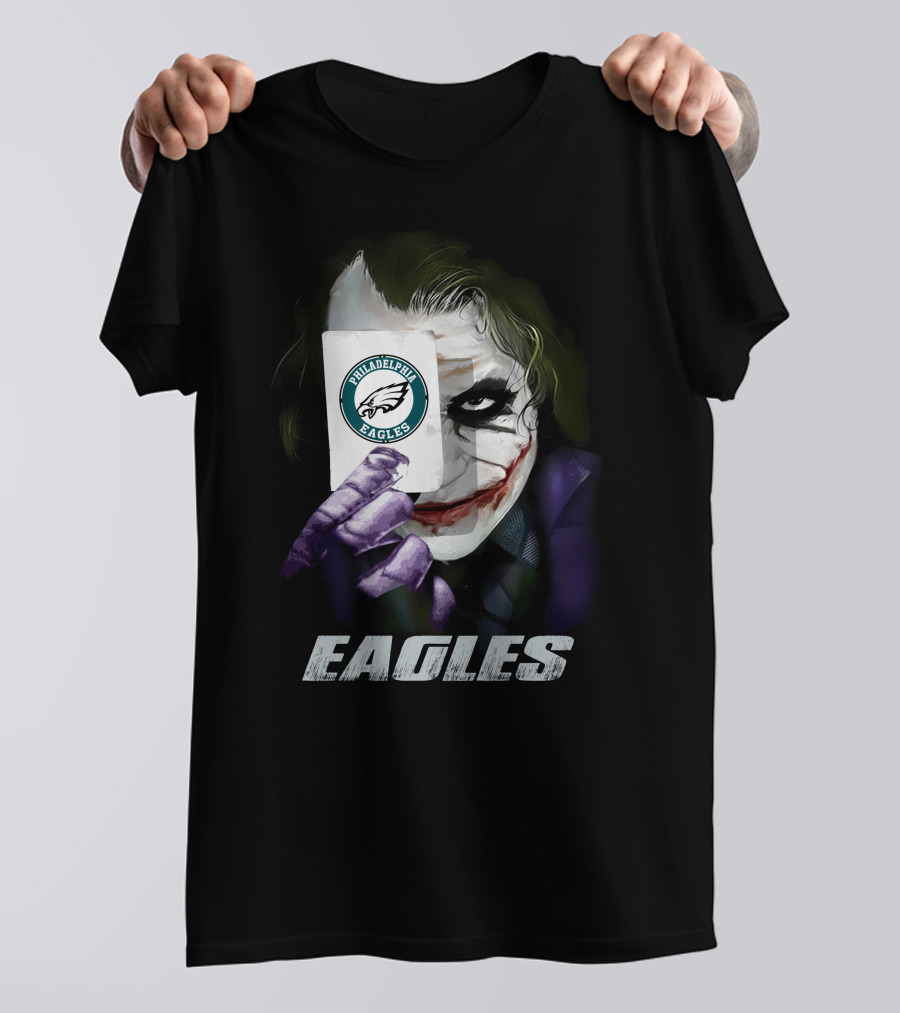 Philadelphia Eagles Joker Card T-Shirt