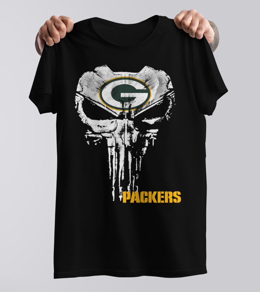 Packers G Logo Skull T-Shirt