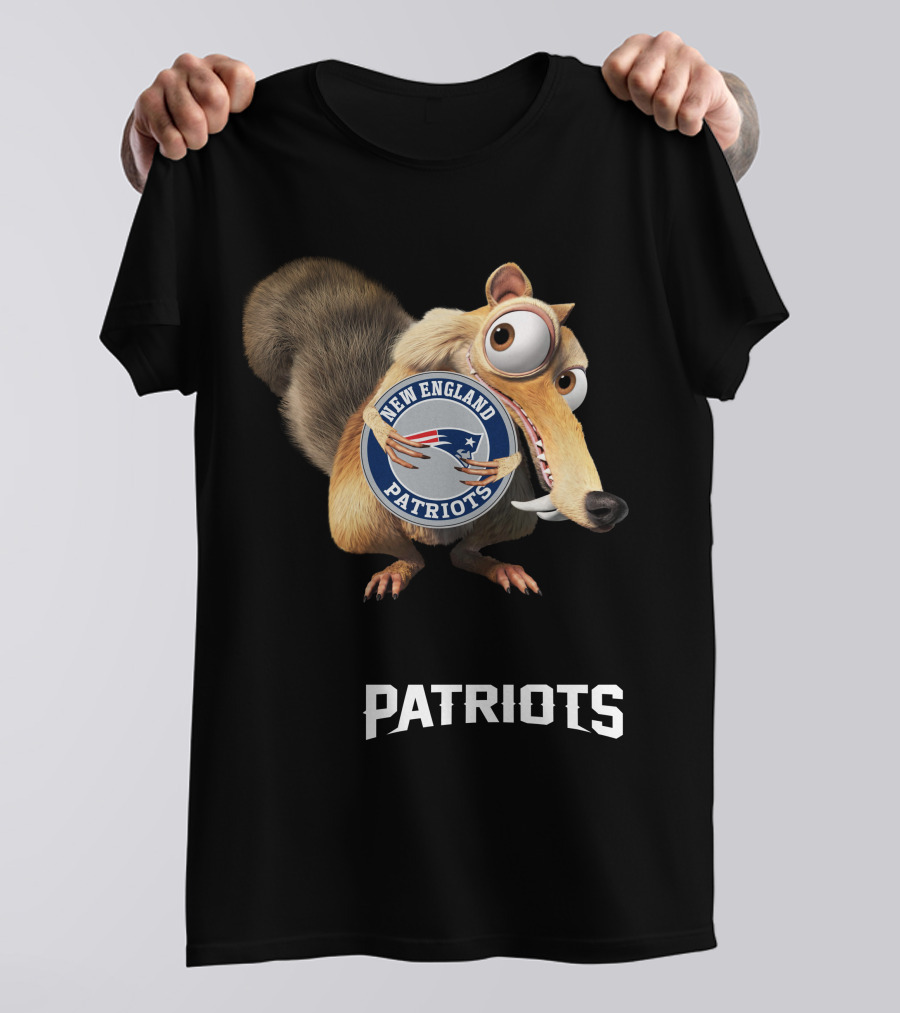 New England Patriots Scrat Fan Enthusiast T-Shirt