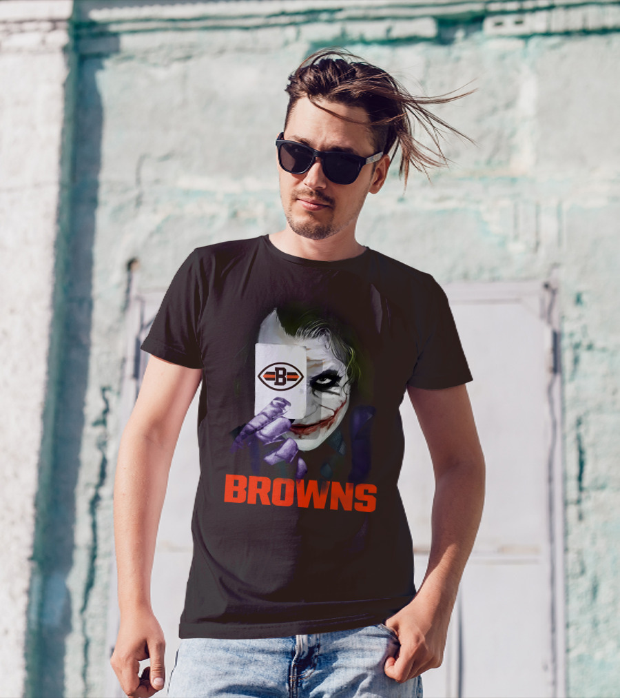 Browns Joker Card T-Shirt