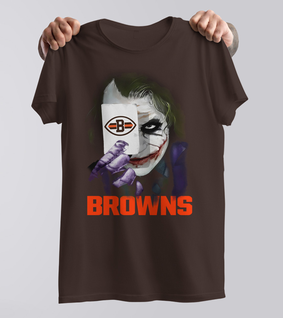 Browns Joker Card T-Shirt