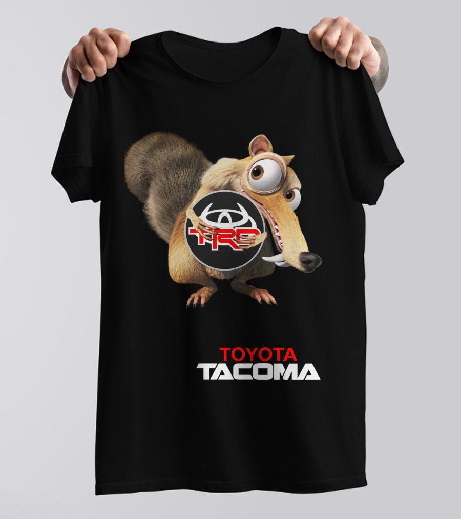 Toyota Tacoma Trd Ice Age Squirrel Crossover T-Shirt