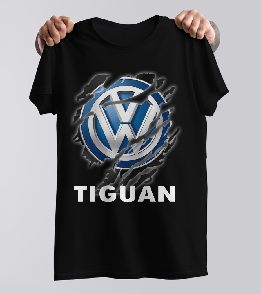 Tiguan Volkswagen Logo Scratch T-Shirt