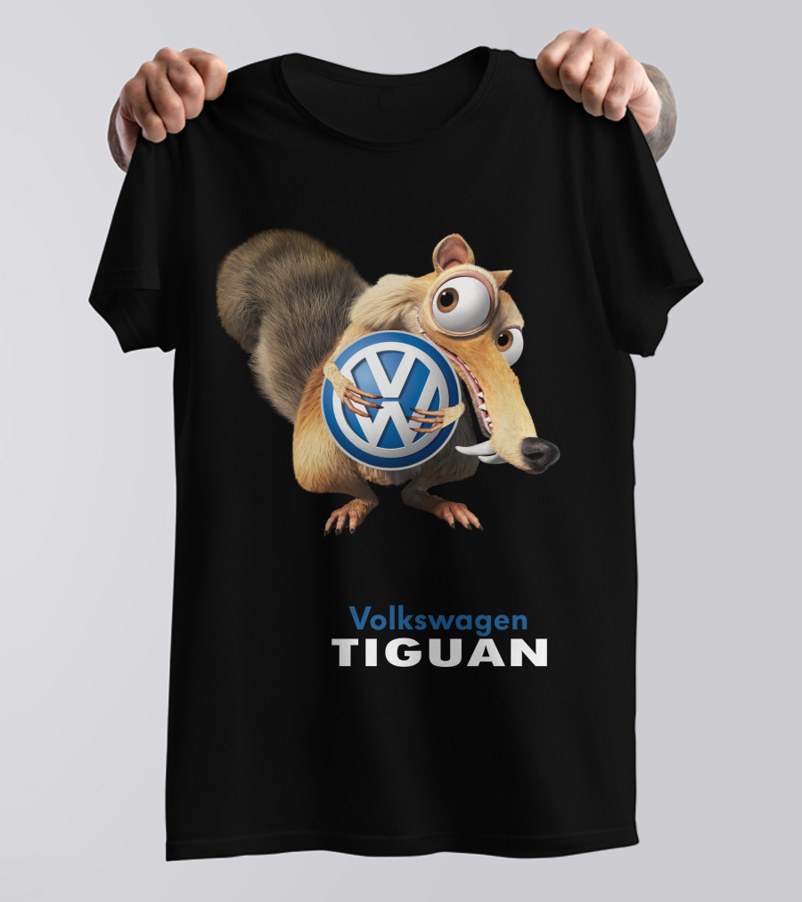 Volkswagen Tiguan Soc Scrat With Volkswagen T-Shirt