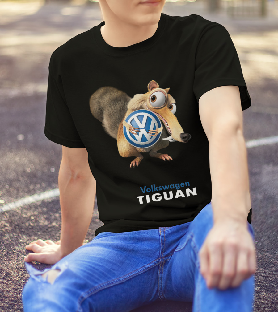 Volkswagen Tiguan Soc Scrat With Volkswagen T-Shirt