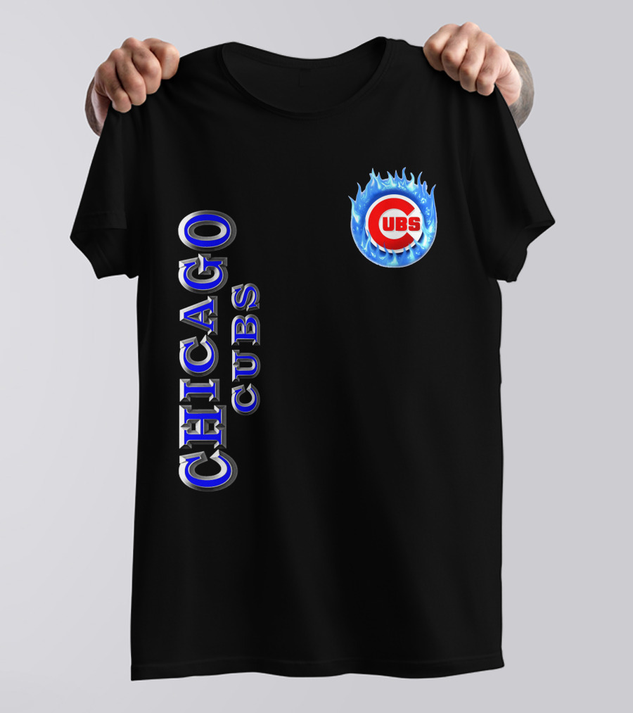 Chicago Cubs 03 Flame T-Shirt