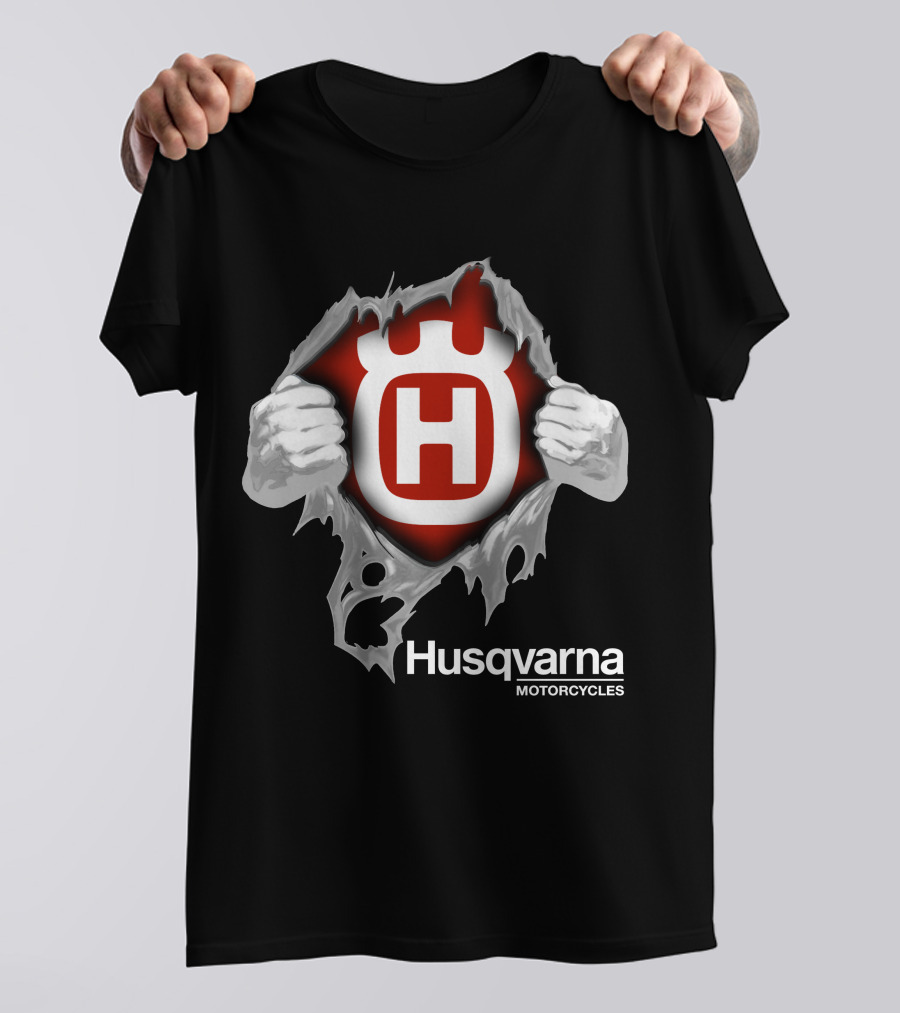 Husqvarna Motorcycles Iconic Emblem Unveiling T-Shirt