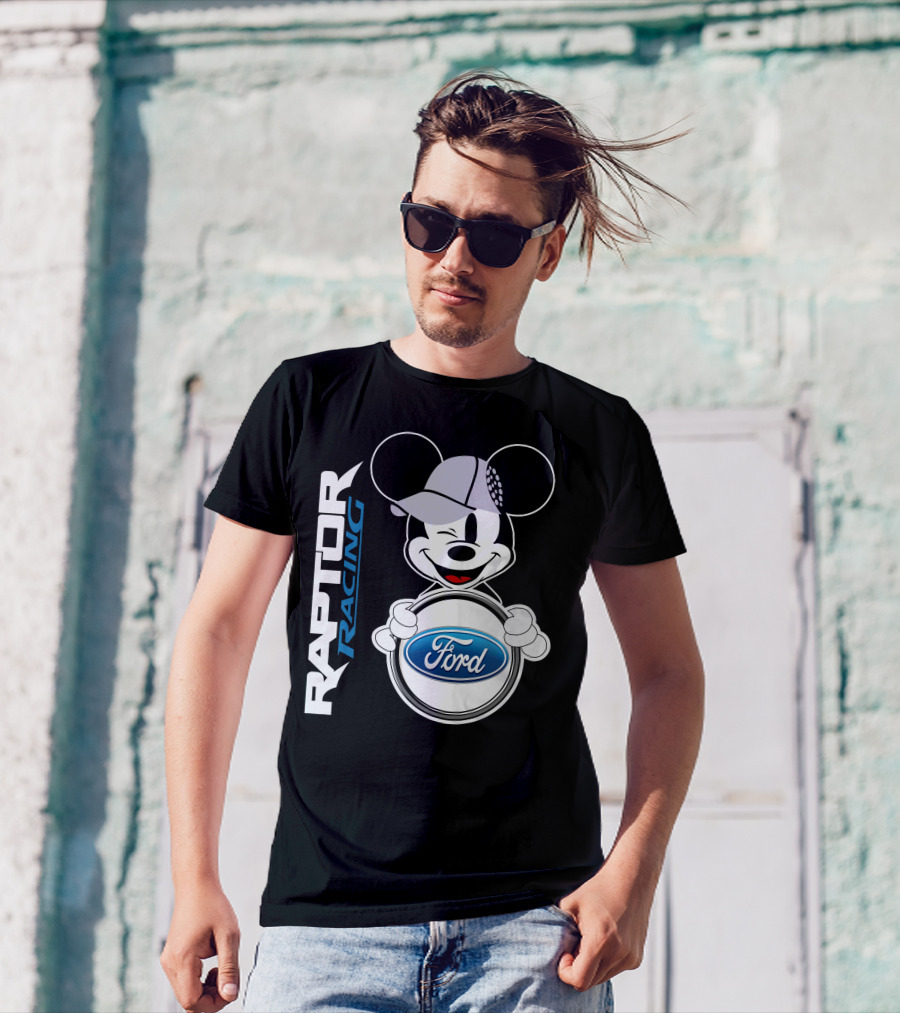 Raptor Racing Ford Mickey Mouse T-Shirt