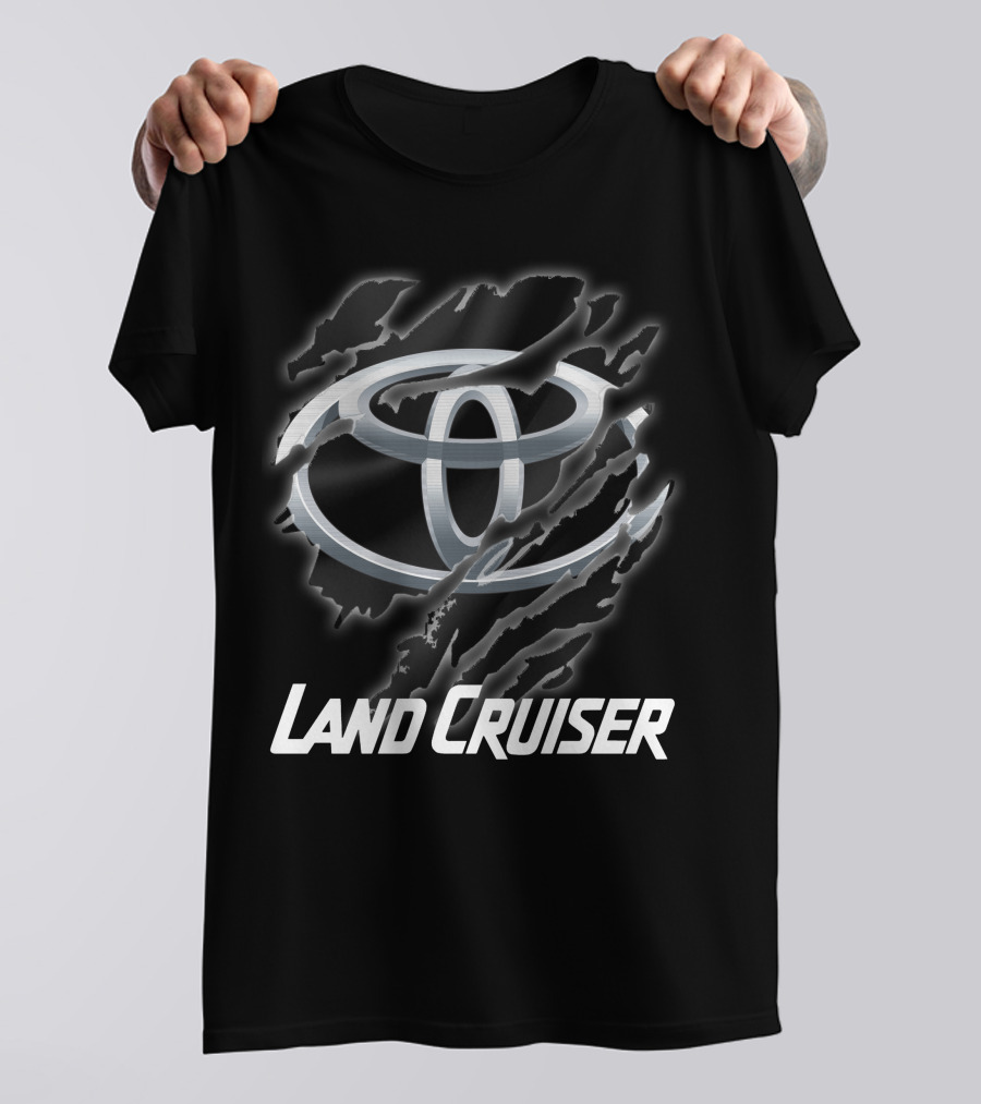 Toyota Land Cruiser 21 Logo Claw Marks T-Shirt
