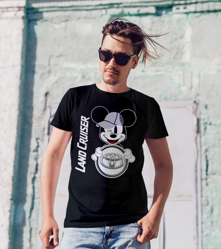 Land Cruiser Toyota Mickey Mouse Collaboration T-Shirt
