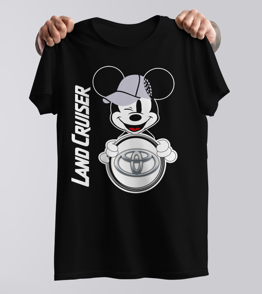 Land Cruiser Toyota Mickey Mouse Collaboration T-Shirt