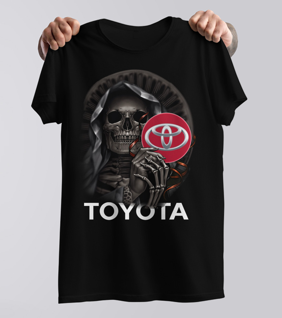 Toyota Grim Reaper Skeleton Holding T-Shirt