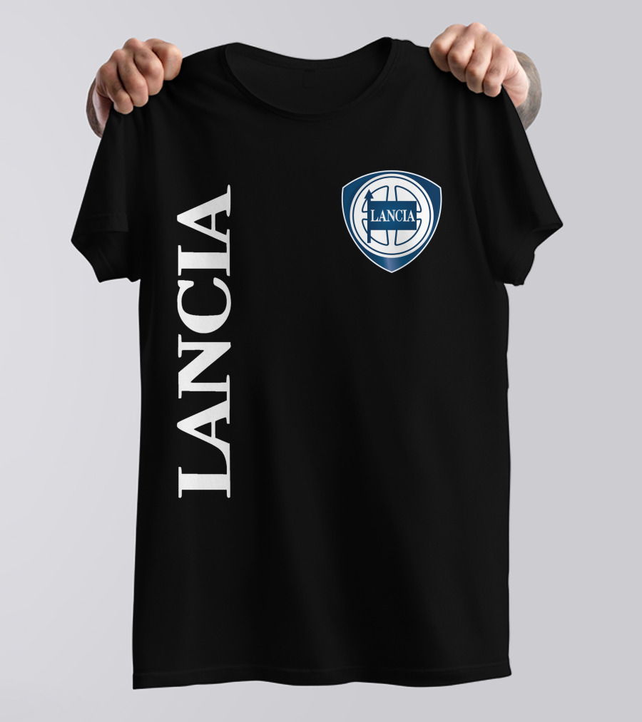 Lancia Shield Logo Vertical T-Shirt