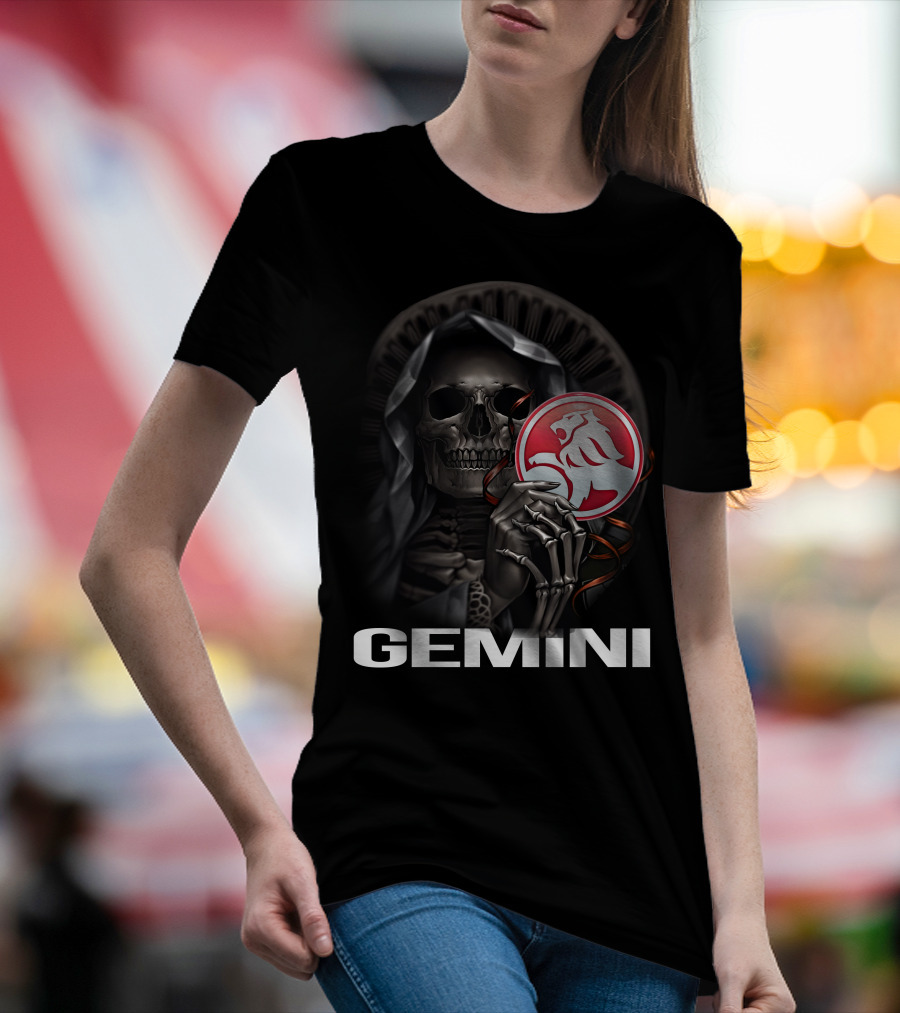 Gemini 18 Grim Reaper Holding Holden T-Shirt