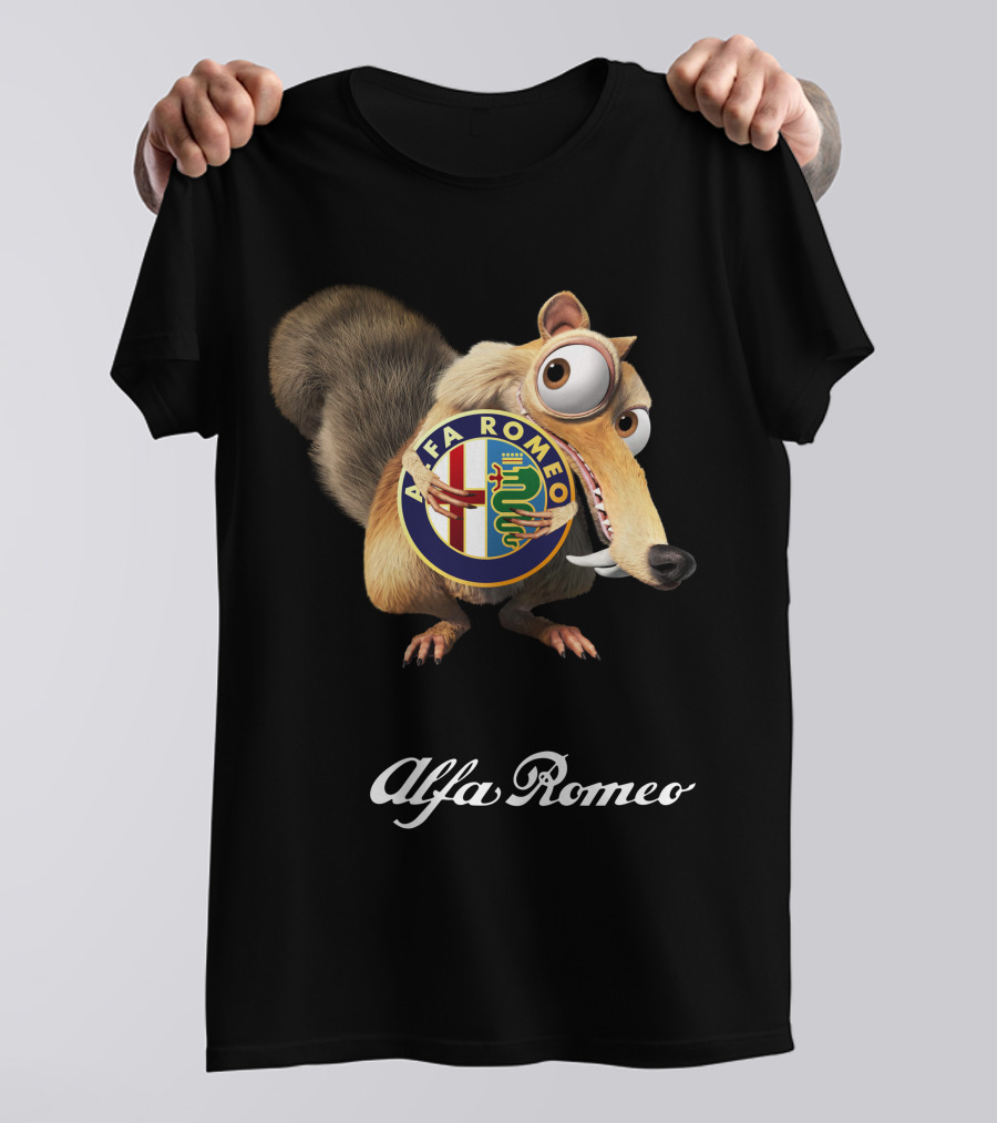 Alfa Romeo Ice Age Scrat Crossover T-Shirt