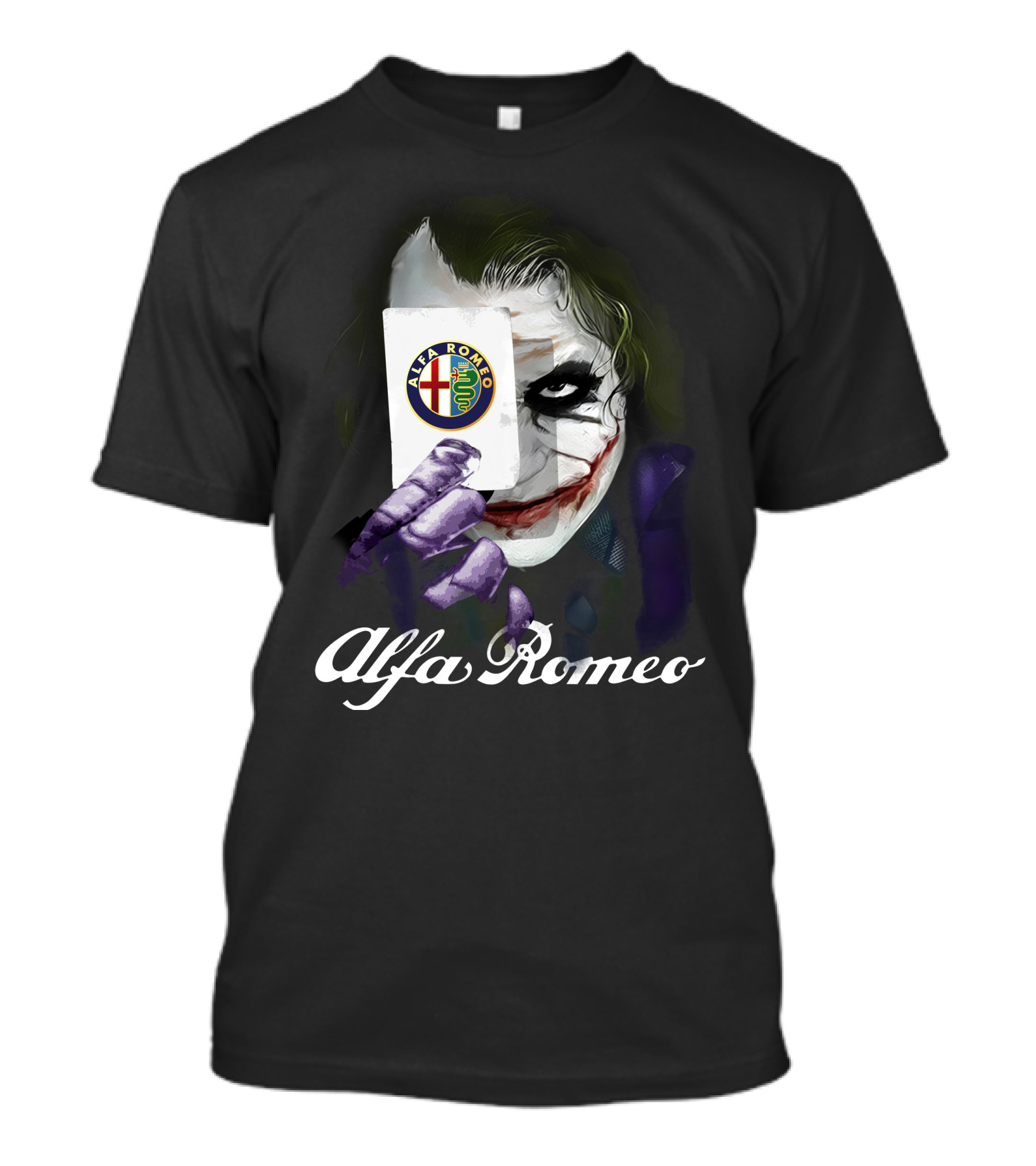 Alfa Romeo Joker Playing Card T-Shirt