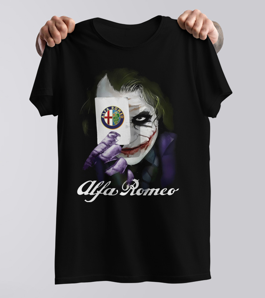 Alfa Romeo Joker Playing Card T-Shirt