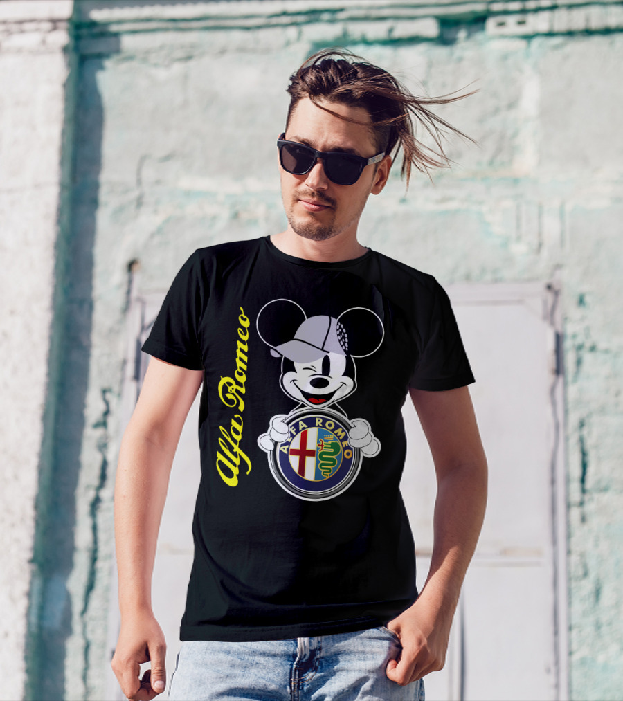 Alfa Romeo Mickey Mouse T-Shirt