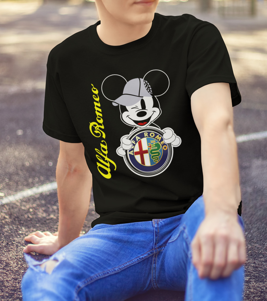 Alfa Romeo Mickey Mouse T-Shirt