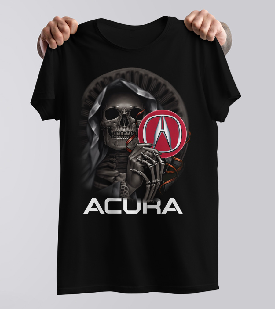 Acura Grim Reaper Skull Emblem T-Shirt