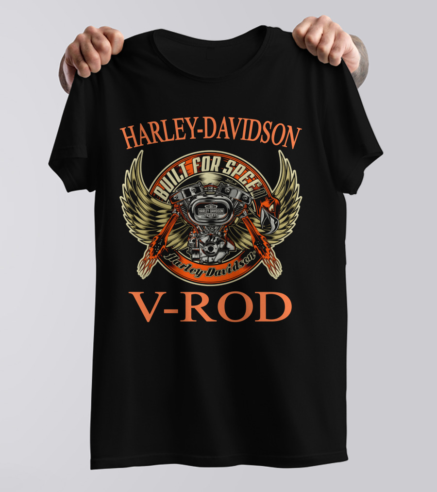 Harley Davidson V-Rod Built For Speed T-Shirt