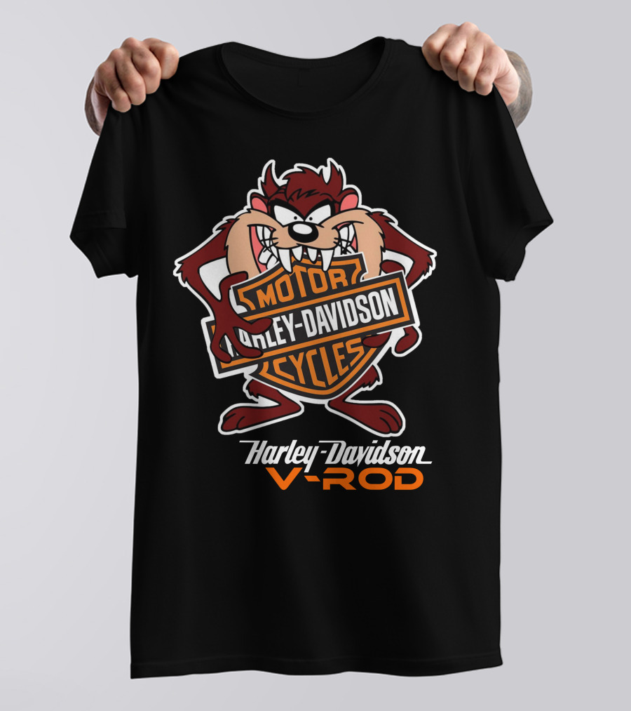 Harley Davidson V-Rod Taz Holding T-Shirt