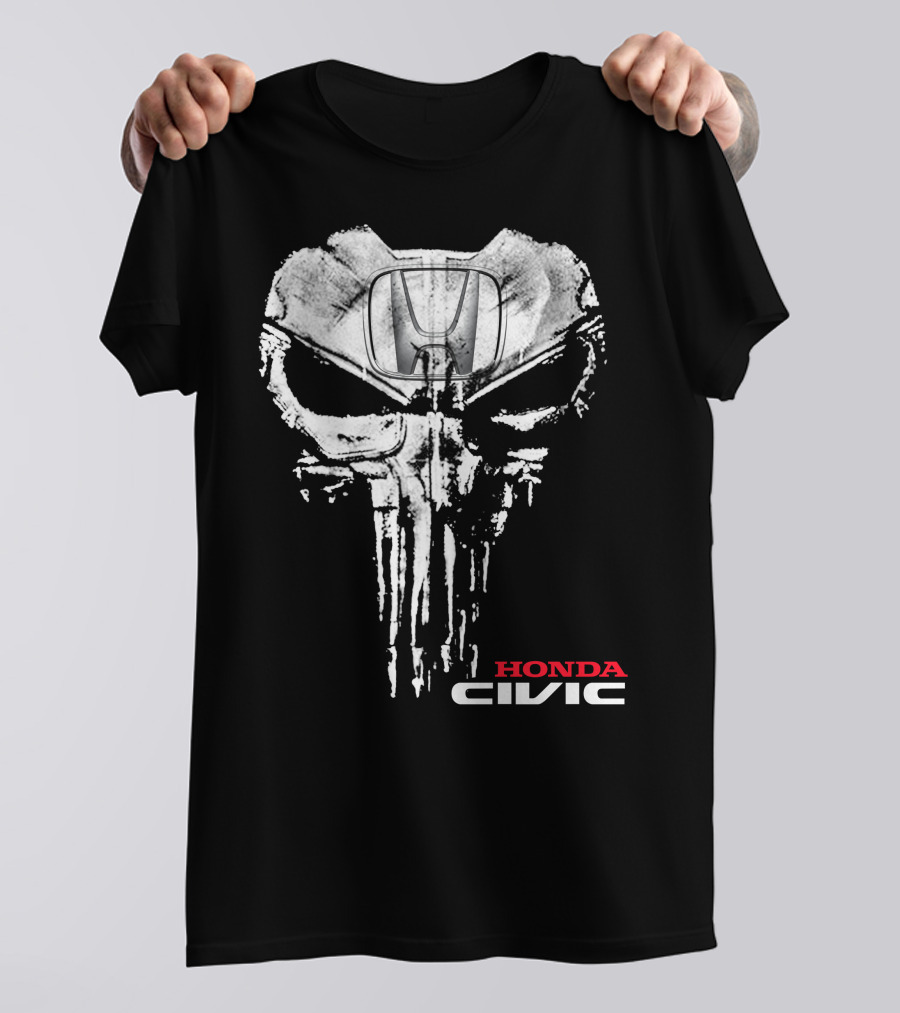 Honda Civic Skull T-Shirt
