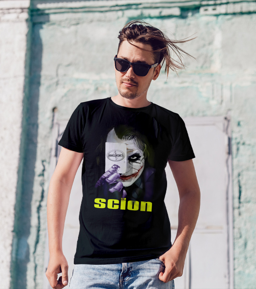Scion Joker Card With Iconic Clown Face T-Shirt