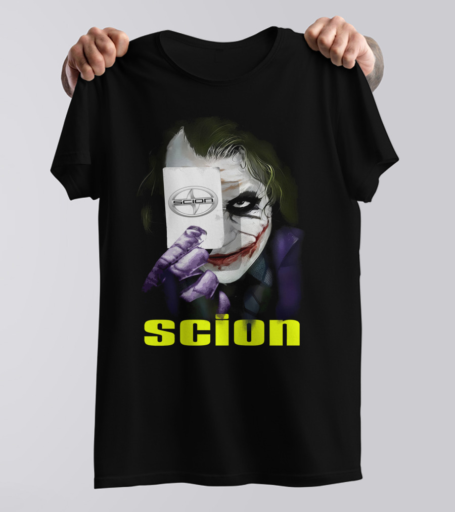 Scion Joker Card With Iconic Clown Face T-Shirt