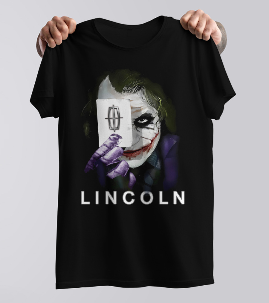 Lincoln Joker Card T-Shirt