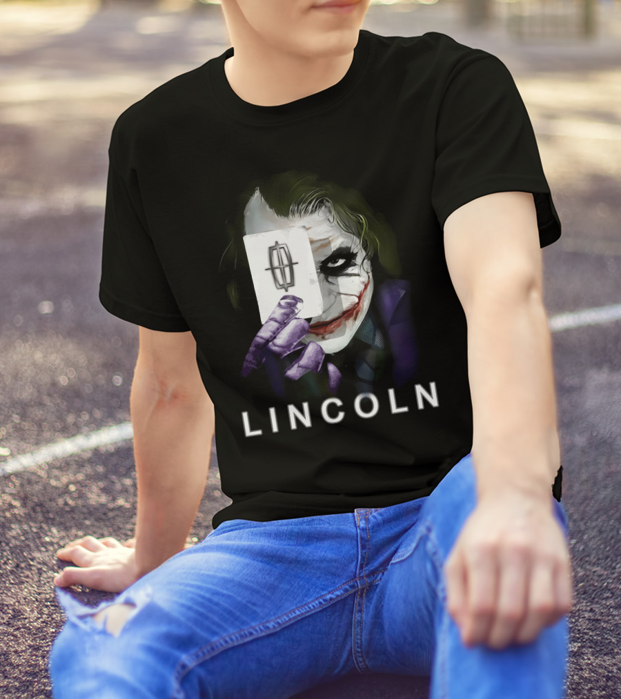 Lincoln Joker Card T-Shirt