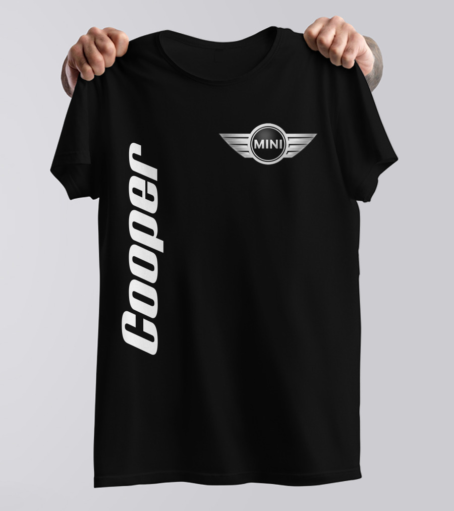 Mini Cooper Logo Vertical T-Shirt