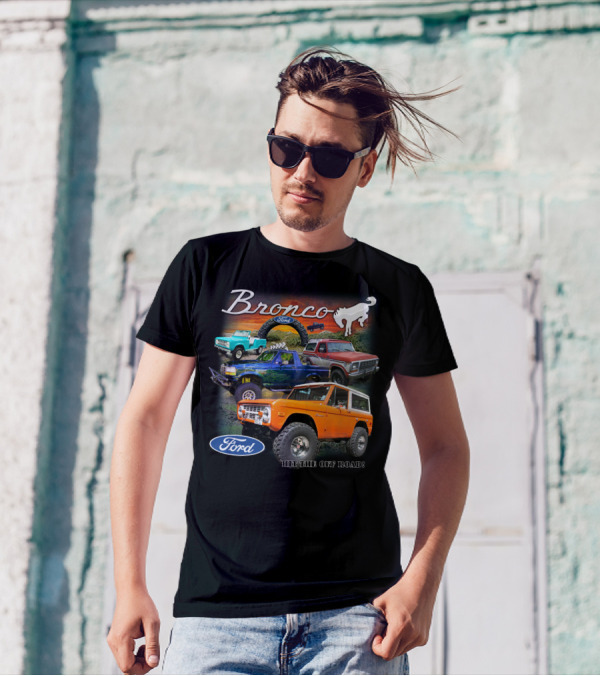 Bronco Ford Hit The Off Road T-Shirt
