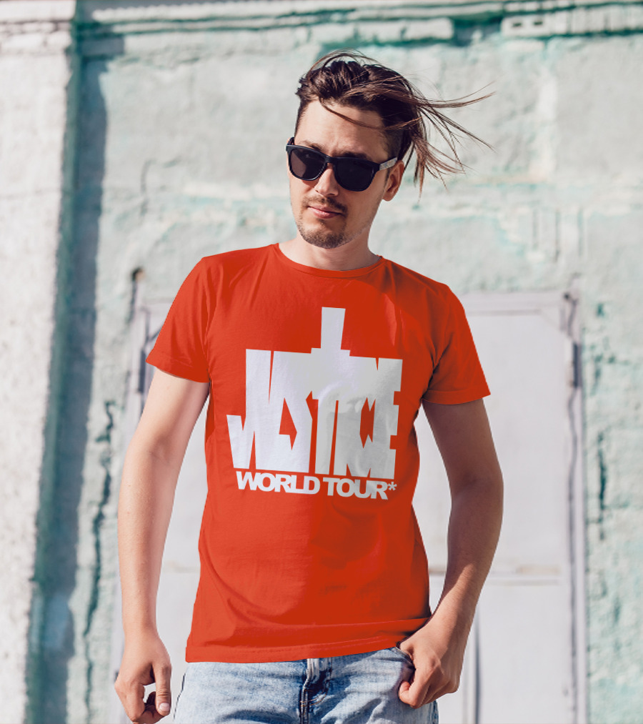 Justice World Tour Merch T-Shirt