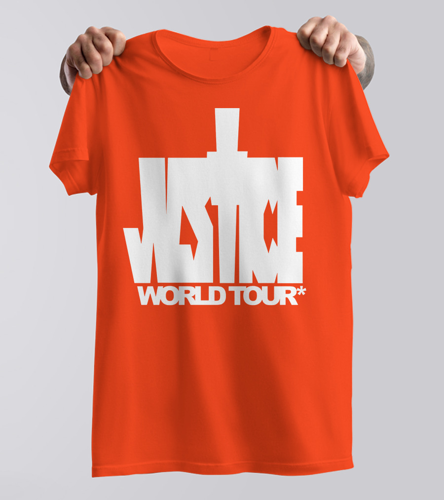 Justice World Tour Merch T-Shirt